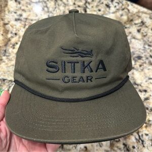 Sitka Hunting Brand Men's Olive Green Flat Bill Cap